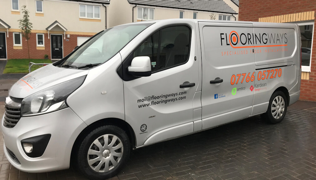 Flooringways floor fitting van